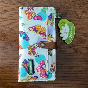 NWT Lily Bloom Butterfly Wallet
